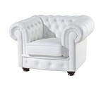 Kreslo CHESTERFIELD koža