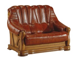 Dvojsedák FREDERIK II koža