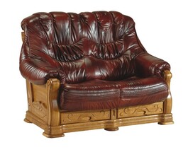 Dvojsedák KEVIN koža