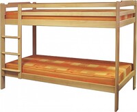 Posteľ GULIVER 90cm poschodová vr. roštu
