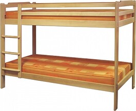 Posteľ GULIVER 90cm poschodová vr. roštu