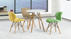 Jedálenská stolička BOSSE žltá