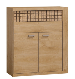 Komoda 2D2S NATURAL N6 dub ribbeck / cube