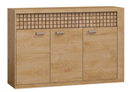 Komoda 3D2S NATURAL N8 dub ribbeck / cube