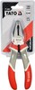 YATO YT-6601 Kombinovane kleste kombinacky Kliešte z kvalitnej chróm-vanádiovej ocele vhodné pre profesionálne i bežné použitie. Ergonomická rukoväť je...