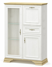 Komoda - bar IRIS borovice andersen/zlatý dub