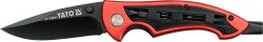 YATO YT-76031 Náradie Kvalitný nôž YATO s bitmi ukrytými vnútri tela rukoväte Prevedenie čepele je z kvalitnej nerezovej ocele rukoväť je z hliníka če