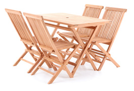 TEAK POHODA SET 4
