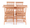 TEAK POHODA SET 4