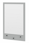 Zrkadlo VERMONT svetlo šedá