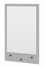 Zrkadlo VERMONT svetlo šedá