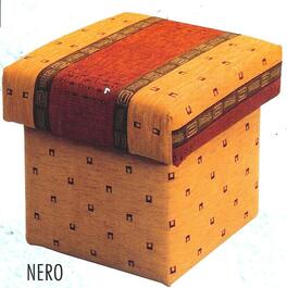 Taburet Nero ( pevný, úložný )