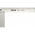 YATO YT-7082 Náradie Praktický uholník pre stolárske práce. Uholník je zhotovený z hliníka dĺžky 350 mm a je opatrený stupnicou v mm. materiál hliník