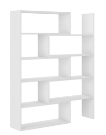 Rozkladacie regál KAROL (MOVE) biely