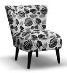 Čalúnené kreslo Chieti Malta čierna