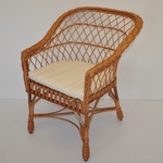 Kreslo San - polster svetlo béžový melír