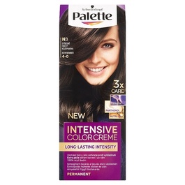 Palette Schwarzkopf Intensive Color Creme farba na vlasy Stredne Hnedý N3 (4-0)