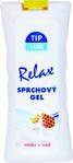 Tip Line SPRCHOVÝ GEL mlieko a med 500ml