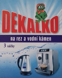 Dúbravy Dekalko práškový prípravok na hrdzu a vodný kameň, 3 sáčky, 150 g