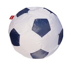Sedací vak futbalová lopta 90 cm - gray