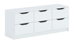 Komoda KALISTA 6S biela mat