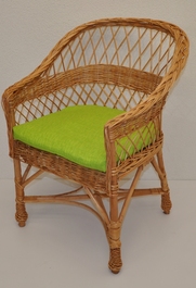 Kreslo Rudnik - polster svetlo zelený melír