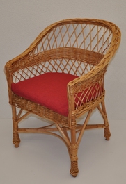 Kreslo Rudnik - polster vínový melír