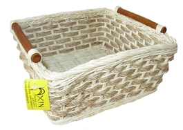 Ratanový košík štvorcový