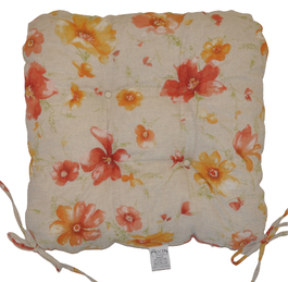 Sedák UNI farba motív kvety