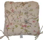 Sedák UNI farba motív vtáky