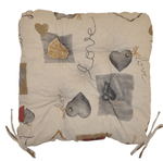 Sedák UNI Maxi motív srdca LOVE