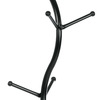 80003-09 BK - Stojanový vešiak, výška 181 cm, kovová konštrukcia, čierny matný lak, nosnosť 10 kg