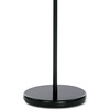 80003-09 BK - Stojanový vešiak, výška 181 cm, kovová konštrukcia, čierny matný lak, nosnosť 10 kg