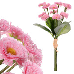 SG60105 PINK - Sedmokráska v pugete, ružová farba. Cena za puget.