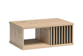 Konferenčný stolík 1S BARBUS dub artisan/čierna