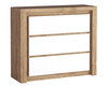 Komoda 3S LABRO dub ribbeck/biela lesk