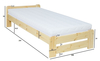Posteľ CORIA 099 šírka 160 cm výber farieb