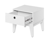 Nočný stolík FLERS 10 1S biela