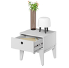 Nočný stolík FLERS 10 1S biela