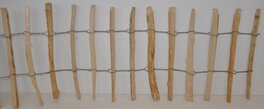 Plôtik drevený výška 50 cm, dĺžka 5 metrov