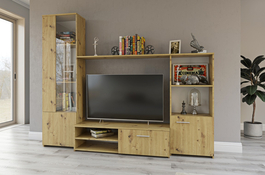 Obývacia stena HUGO dub artisan