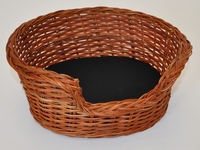 Pelech prútený 33x27 cm s polstrom