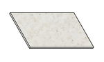 Kuchynská pracovná doska 50 cm antarctída