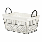 OV4133-V - Kôš kovový, s látkou.