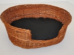 Pelech prútený 63x51 cm s polstrom