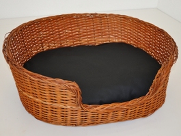 Pelech prútený 68x55 cm s polstrom