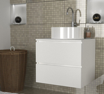 Závesná skrinka pod umývadlo DONGOLA biela