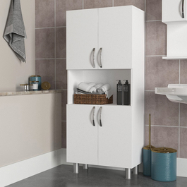 Skrinka do kúpeľne 4D VRBAS biela