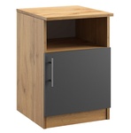 Komoda 1D OFFICE KIT dub apalačský/sivá