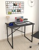 Písací stôl 60x90 cm JARNY antracit/čierna